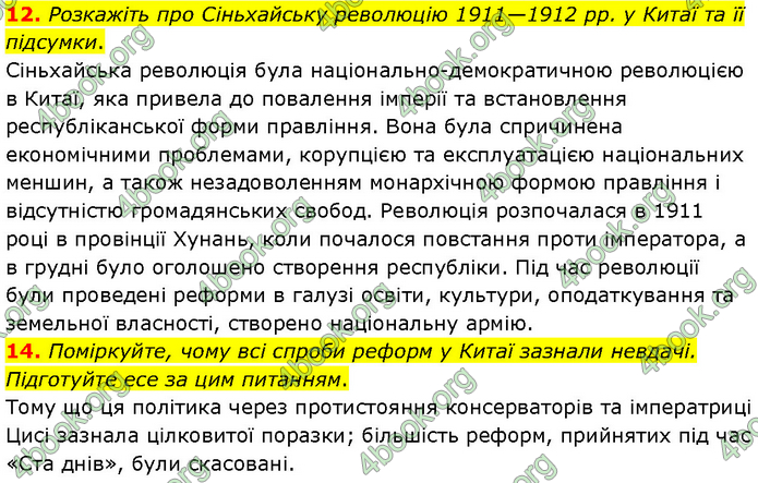 ГДЗ Всесвітня історія 9 клас Гісем