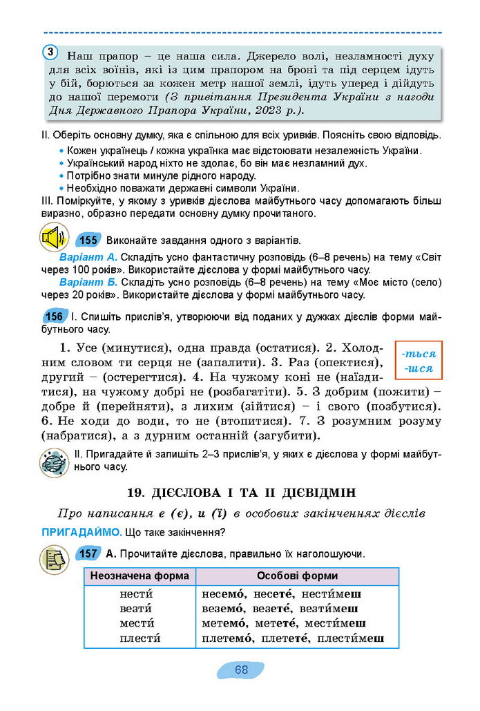 Підручник Українська мова 7 клас Заболотний (2024)