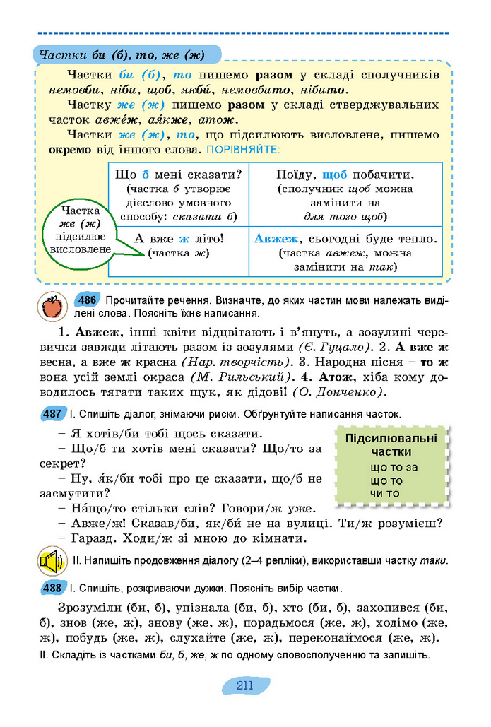 Підручник Українська мова 7 клас Заболотний (2024)