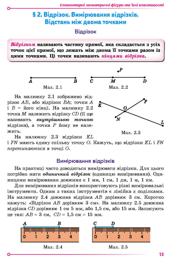 Підручник Геометрія 7 клас Істер (2024)