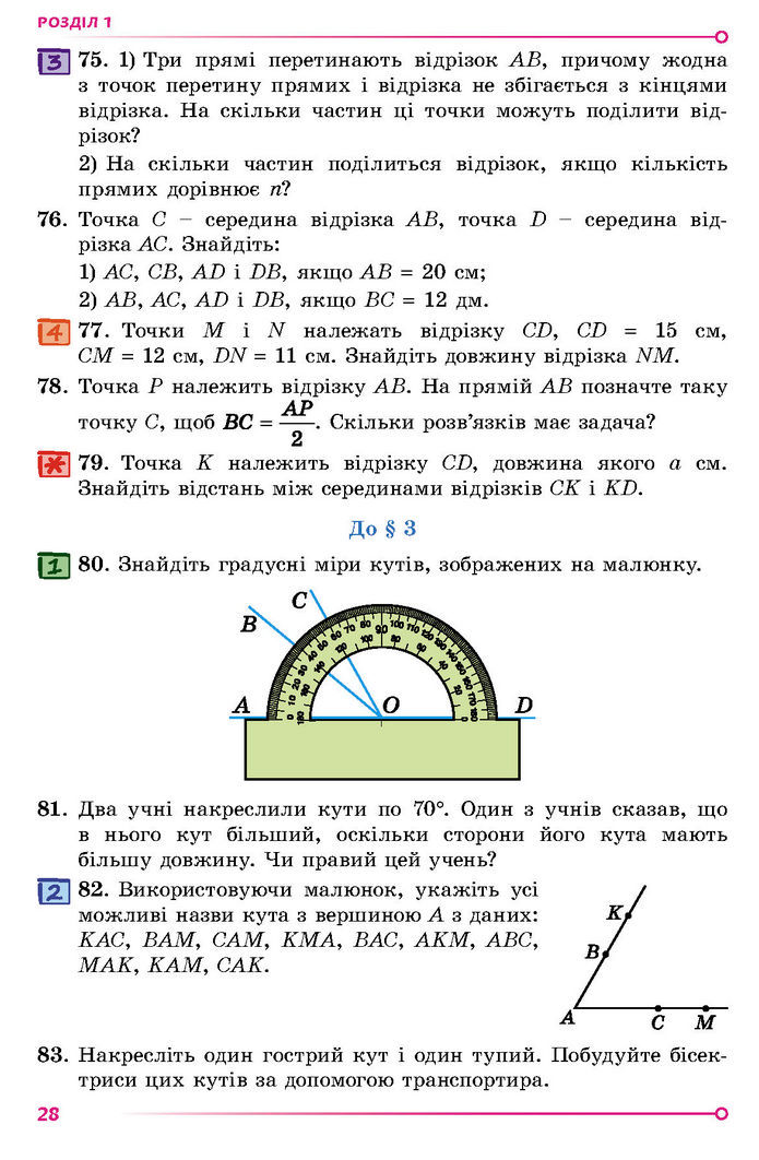 Підручник Геометрія 7 клас Істер (2024)