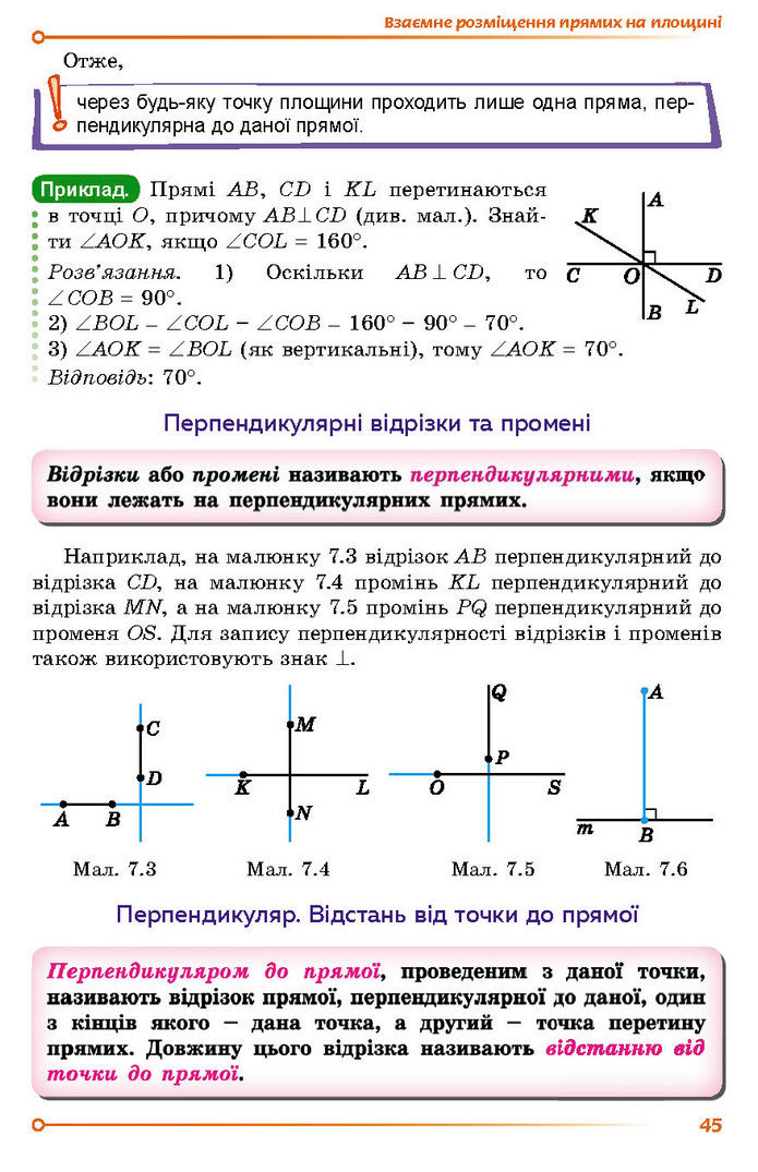 Підручник Геометрія 7 клас Істер (2024)