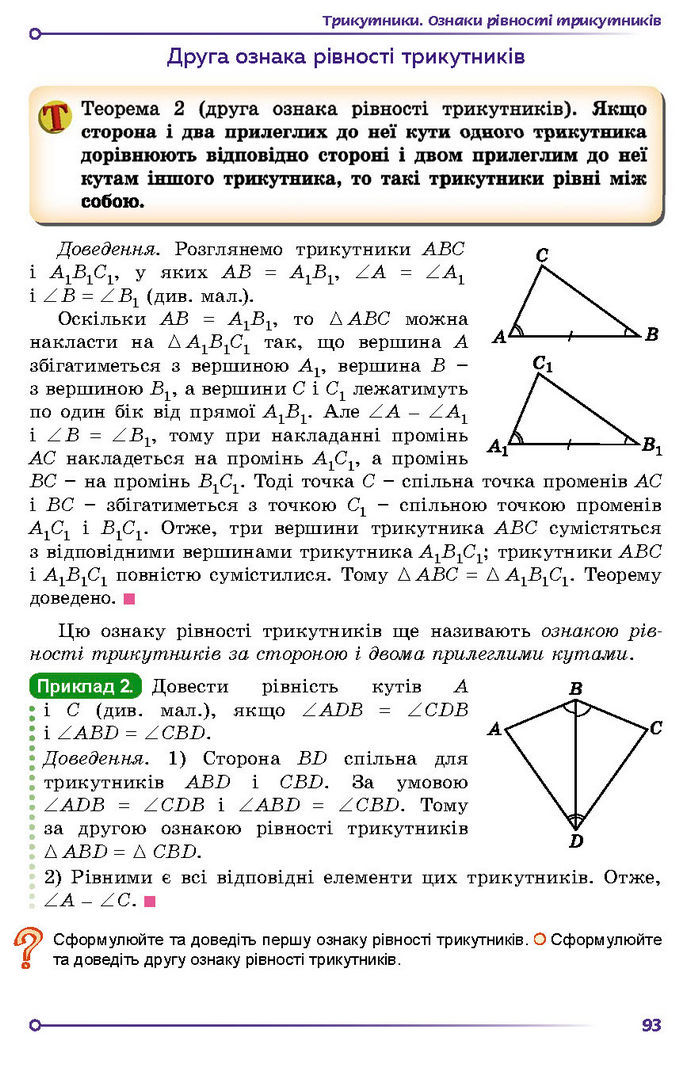 Підручник Геометрія 7 клас Істер (2024)