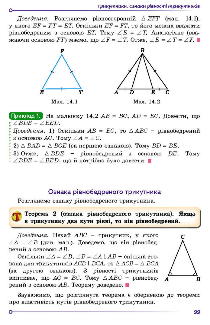 Підручник Геометрія 7 клас Істер (2024)