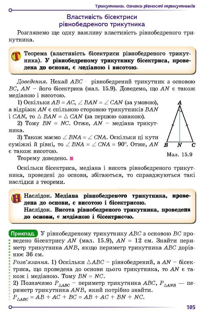 Підручник Геометрія 7 клас Істер (2024)