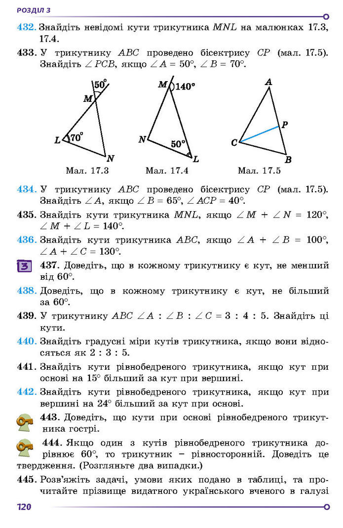 Підручник Геометрія 7 клас Істер (2024)