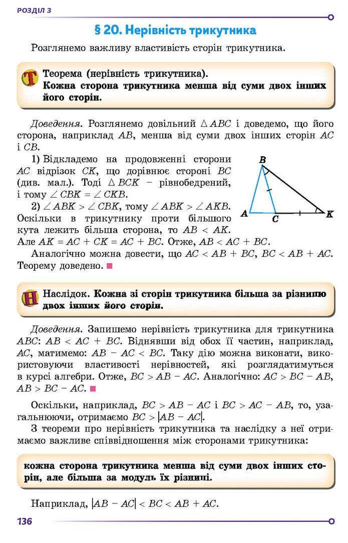 Підручник Геометрія 7 клас Істер (2024)