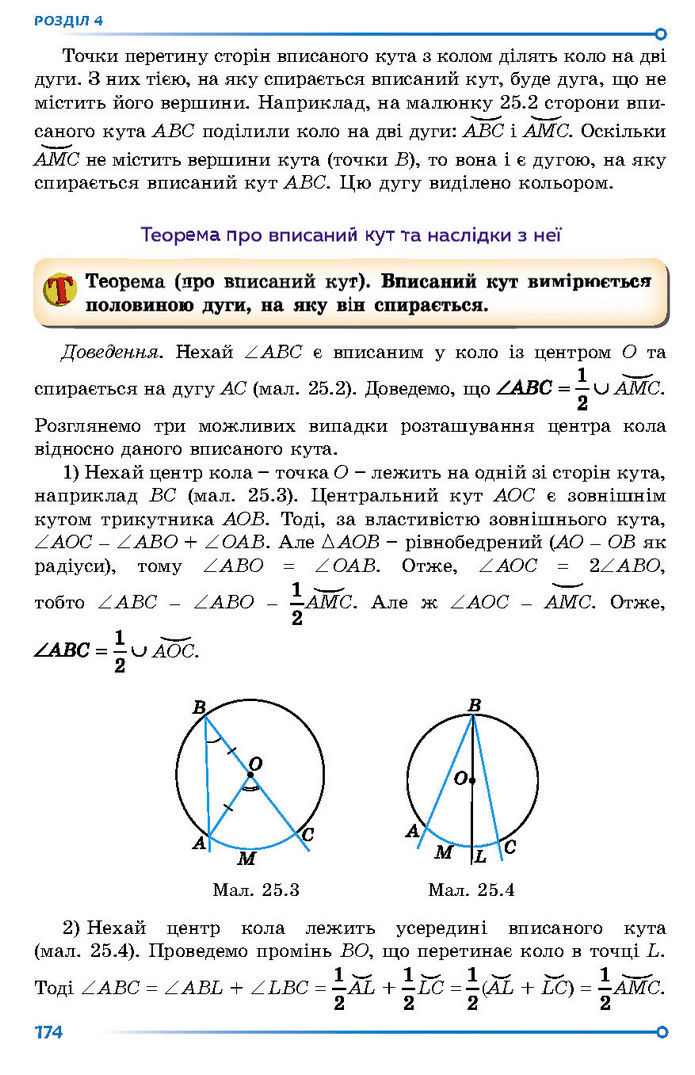 Підручник Геометрія 7 клас Істер (2024)