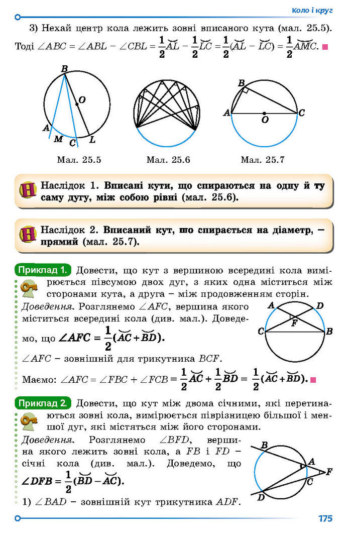 Підручник Геометрія 7 клас Істер (2024)