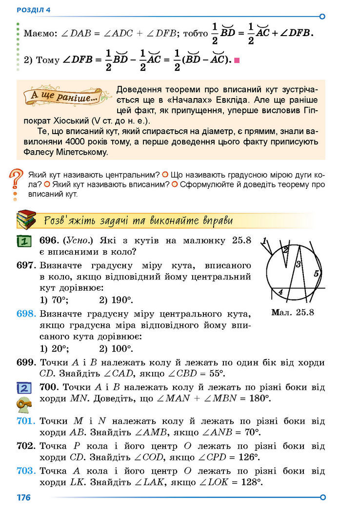 Підручник Геометрія 7 клас Істер (2024)