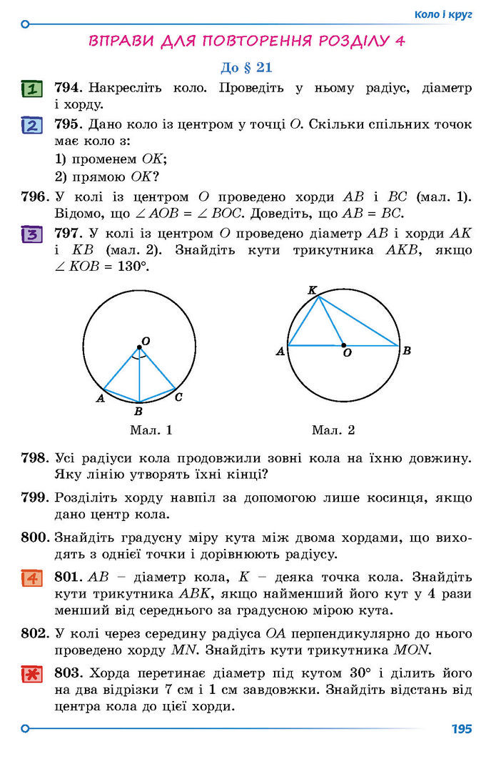 Підручник Геометрія 7 клас Істер (2024)