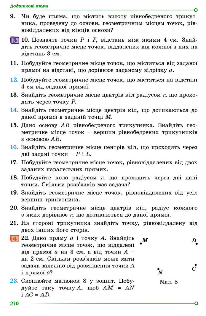 Підручник Геометрія 7 клас Істер (2024)