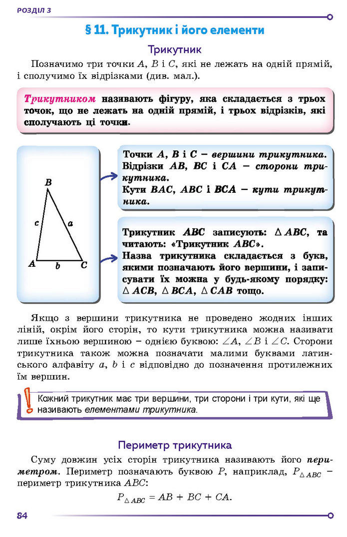 Підручник Геометрія 7 клас Істер (2024)