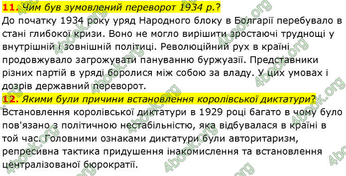 ГДЗ Всесвітня історія 10 клас Гісем