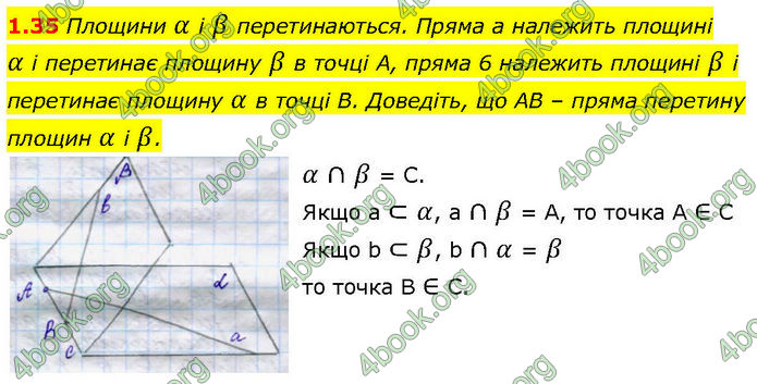 ГДЗ Геометрія 10 клас Істер