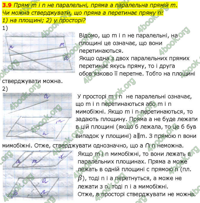 ГДЗ Геометрія 10 клас Істер