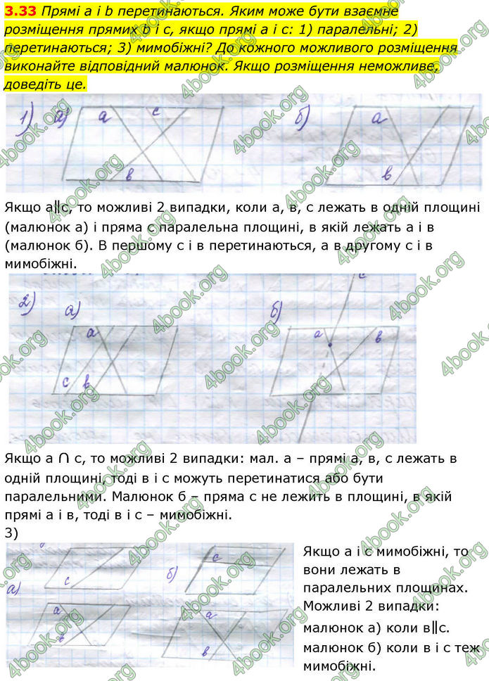 ГДЗ Геометрія 10 клас Істер