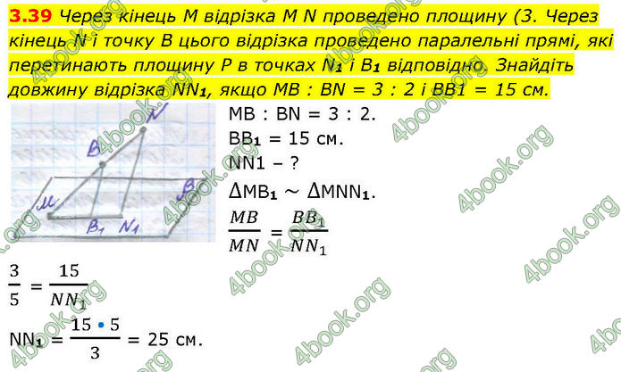 ГДЗ Геометрія 10 клас Істер