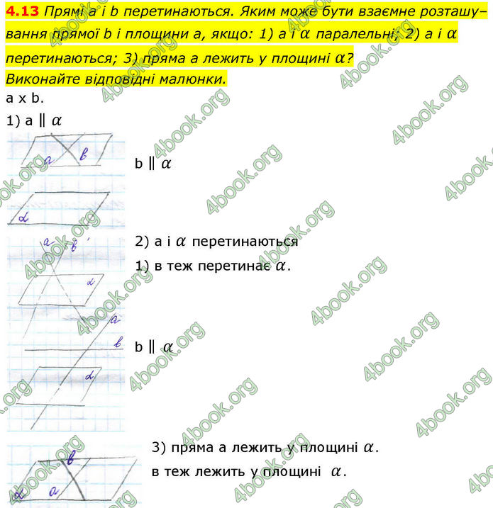 ГДЗ Геометрія 10 клас Істер