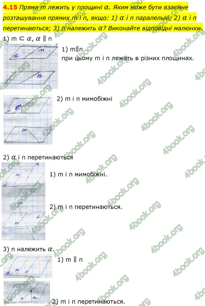 ГДЗ Геометрія 10 клас Істер