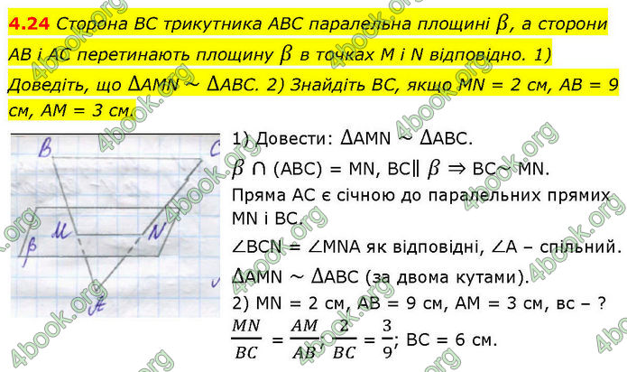 ГДЗ Геометрія 10 клас Істер