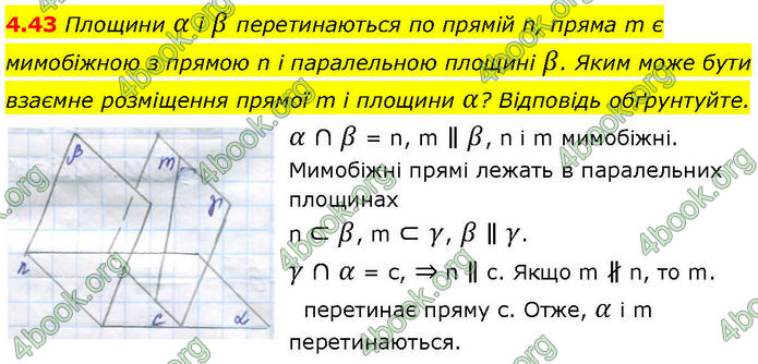 ГДЗ Геометрія 10 клас Істер