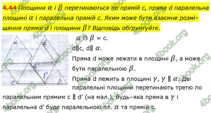 ГДЗ Геометрія 10 клас Істер