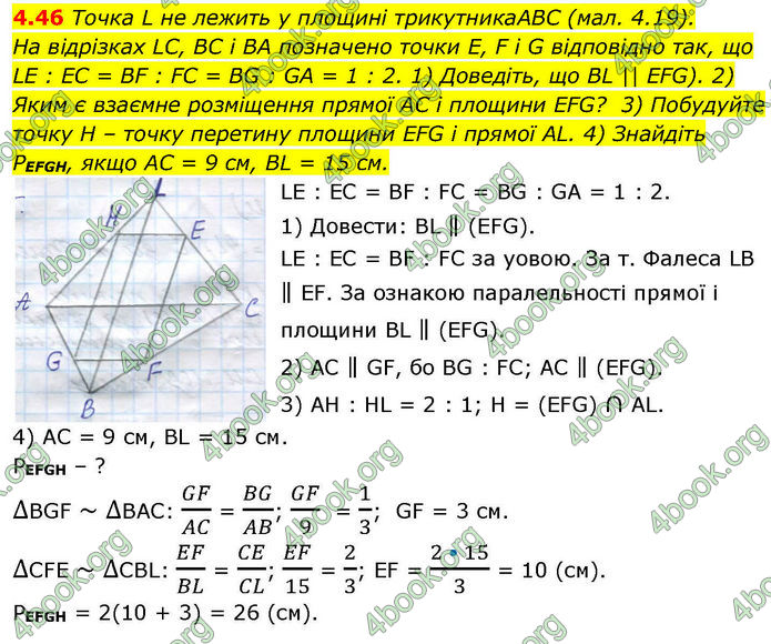 ГДЗ Геометрія 10 клас Істер