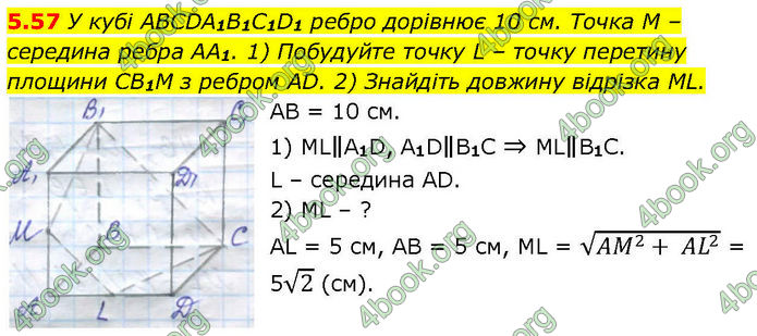 ГДЗ Геометрія 10 клас Істер