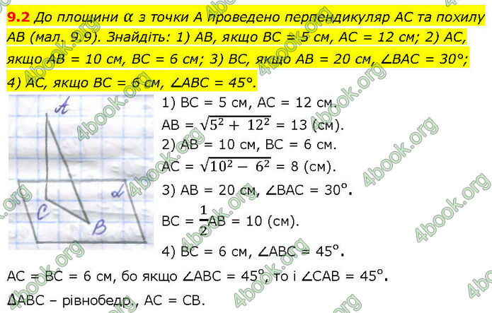 ГДЗ Геометрія 10 клас Істер