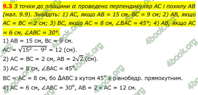 ГДЗ Геометрія 10 клас Істер