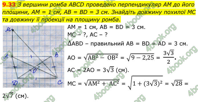 ГДЗ Геометрія 10 клас Істер