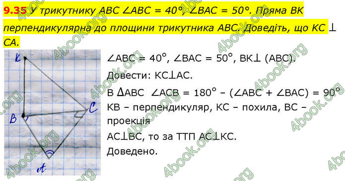 ГДЗ Геометрія 10 клас Істер