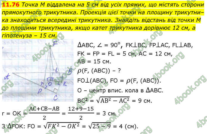 ГДЗ Геометрія 10 клас Істер