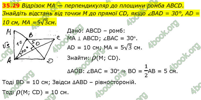 Решебник Математика 10 клас Мерзляк 2018. ГДЗ