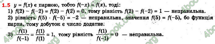 Решебник Математика 10 клас Мерзляк 2018. ГДЗ