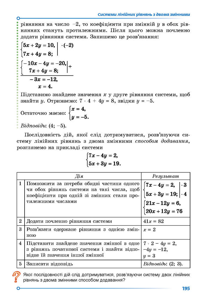 Підручник Математика 7 клас Істер (2 ЧАСТИНА)