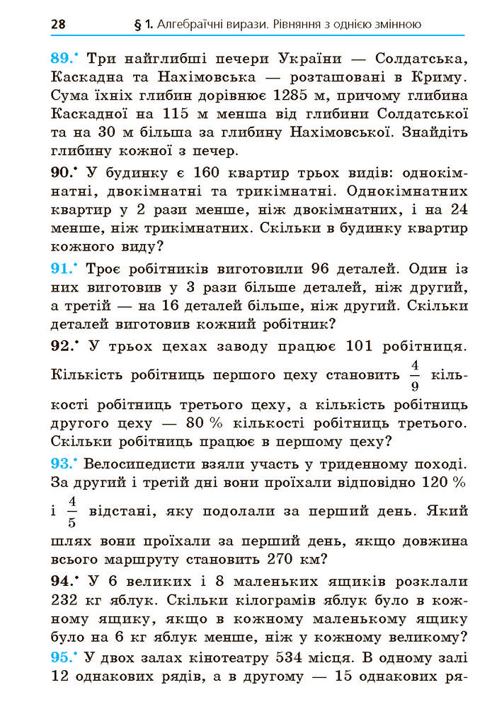 Підручник Алгебра 7 клас Мерзляк (2024)