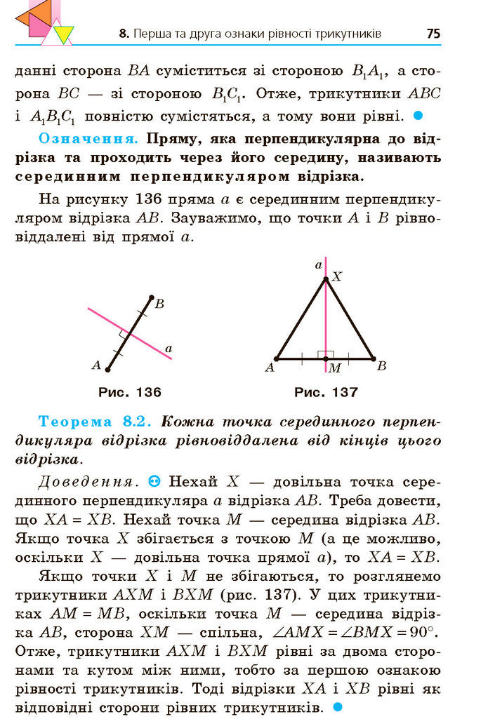 Підручник Геометрія 7 клас Мерзляк (2024)
