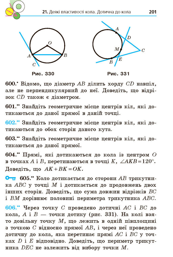 Підручник Геометрія 7 клас Мерзляк (2024)