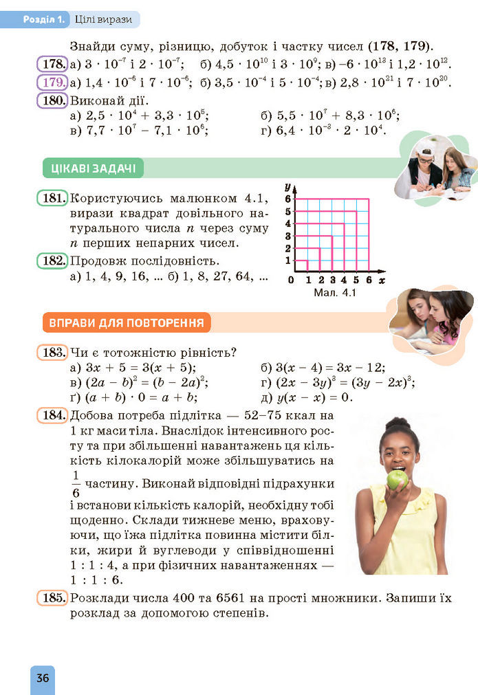 Підручник Алгебра 7 клас Бевз (2024)