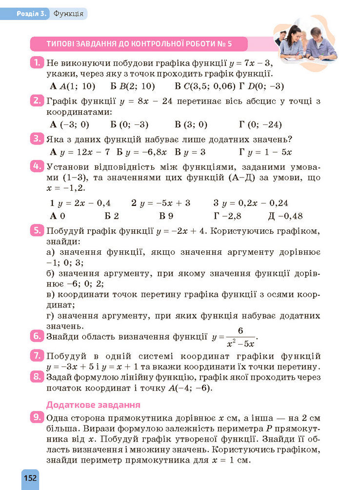 Підручник Алгебра 7 клас Бевз (2024)