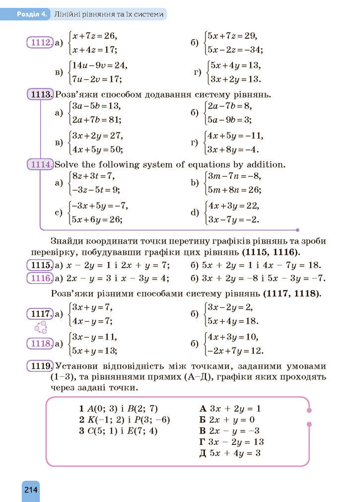 Підручник Алгебра 7 клас Бевз (2024)