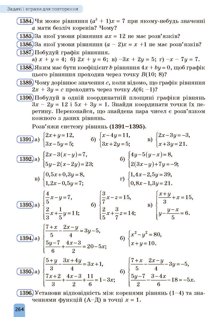 Підручник Алгебра 7 клас Бевз (2024)