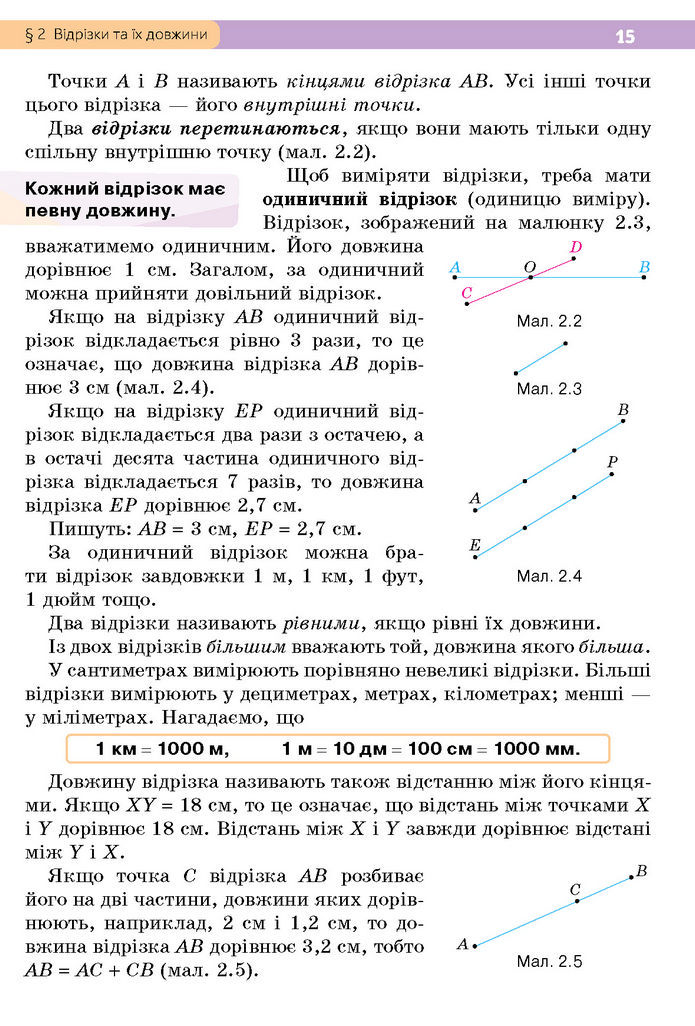 Підручник Геометрія 7 клас Бевз (2024)