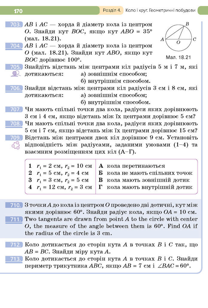 Підручник Геометрія 7 клас Бевз (2024)