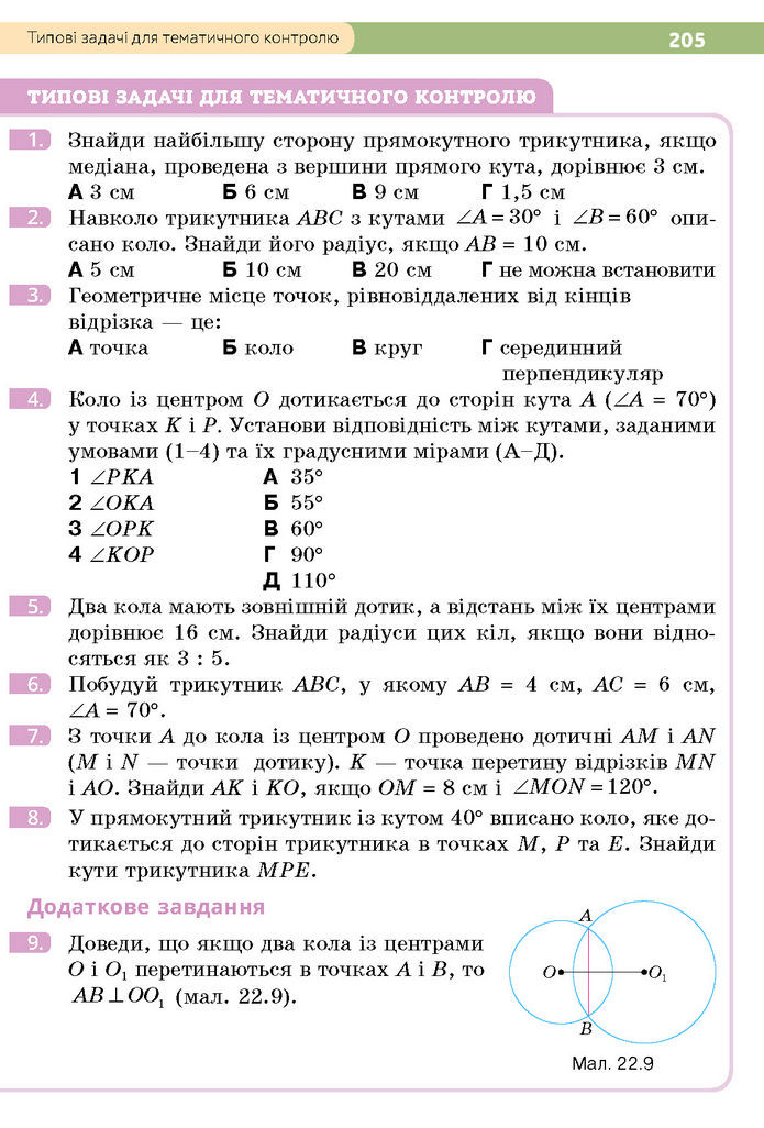 Підручник Геометрія 7 клас Бевз (2024)