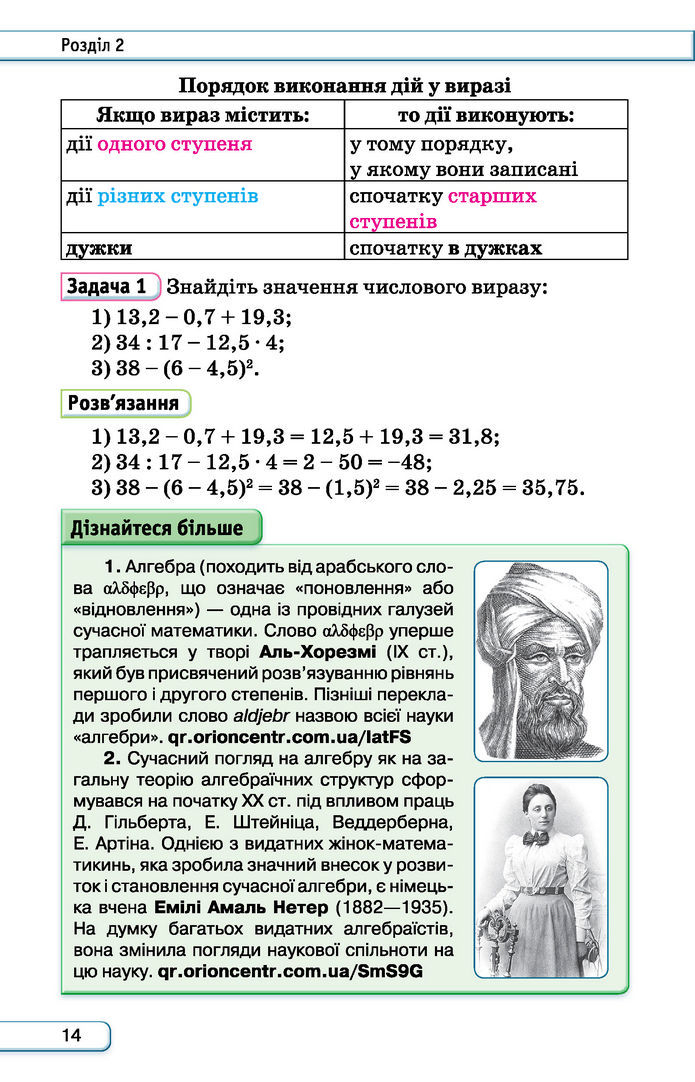 Підручник Алгебра 7 клас Тарасенкова (2024)