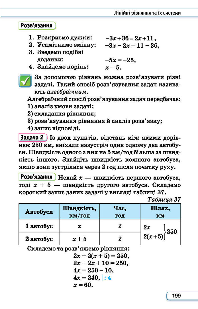 Підручник Алгебра 7 клас Тарасенкова (2024)