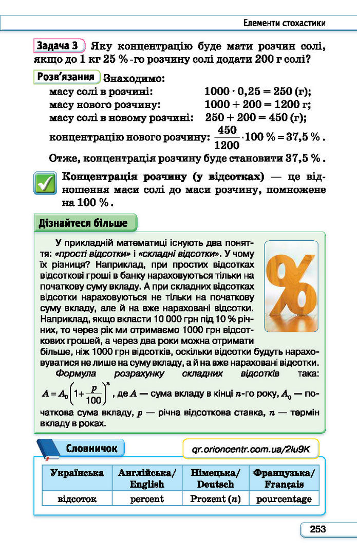 Підручник Алгебра 7 клас Тарасенкова (2024)